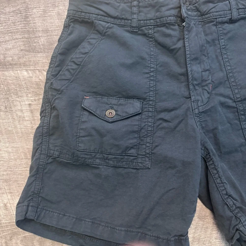 Anthropologie The Wanderer Cargo Utility Shorts Gray/Black Womens Sz. 28
